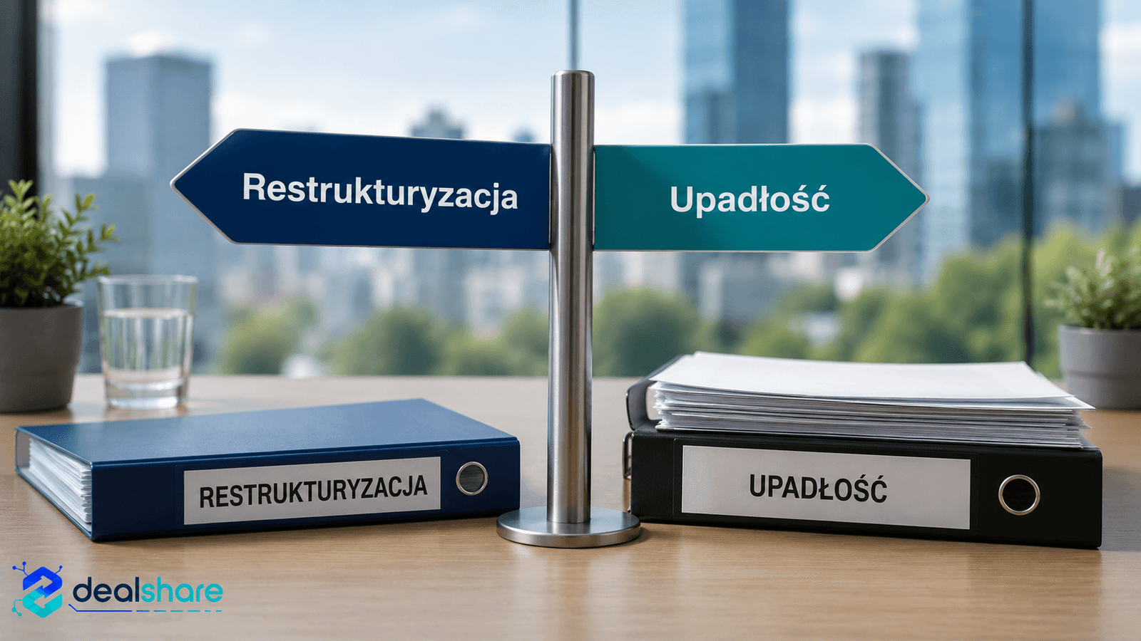 Dwie drogi: restrukturyzacja firmy i upadłość