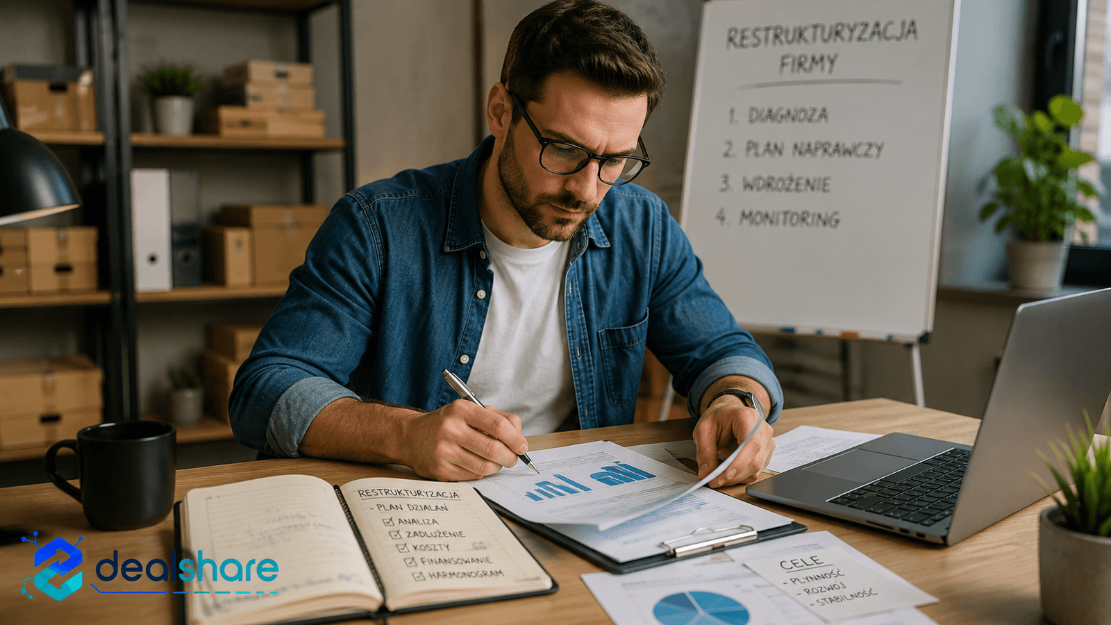 Jednoosobowa działalność i właściciel objęci jednym planem restrukturyzacji